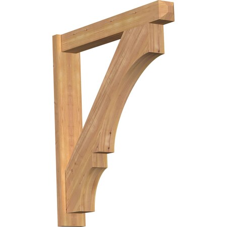 Ekena Millwork Balboa Craftsman Smooth Outlooker, Western Red Cedar, 5 1/2"W x 34"D x 38"H OUT06X34X38BOA04SWR